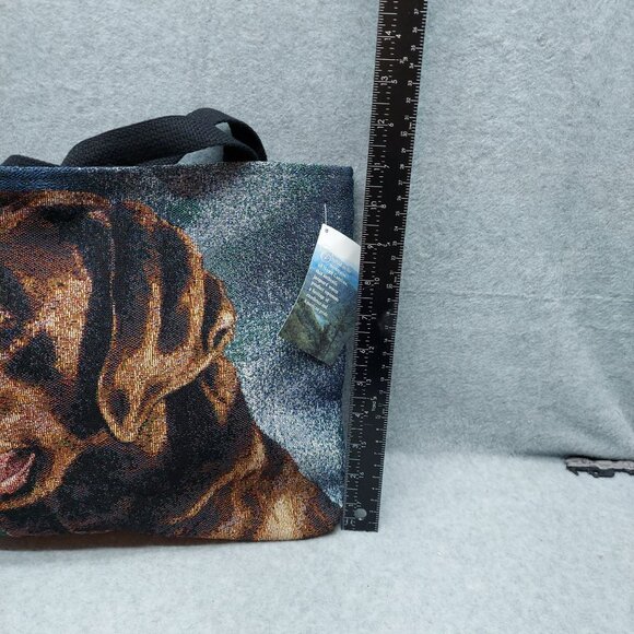 Linda Picken Labrador Retriever Tapestry Tote Bag By Manual Woodworkers & Weaver - Picture 8 of 12